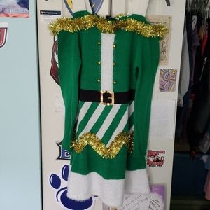 My Christmas elf costume